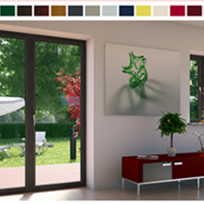 Farbübersicht Kunststofffenster