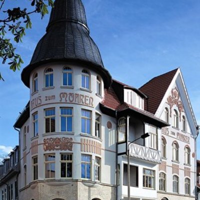 Haus zum Mohren in Bad Langensalza mit Sprossenfenstern