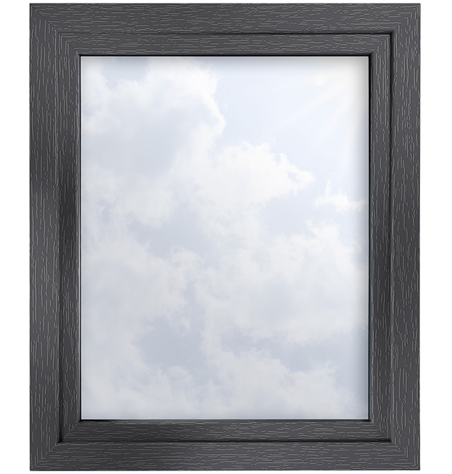 schiefergrau genarbt